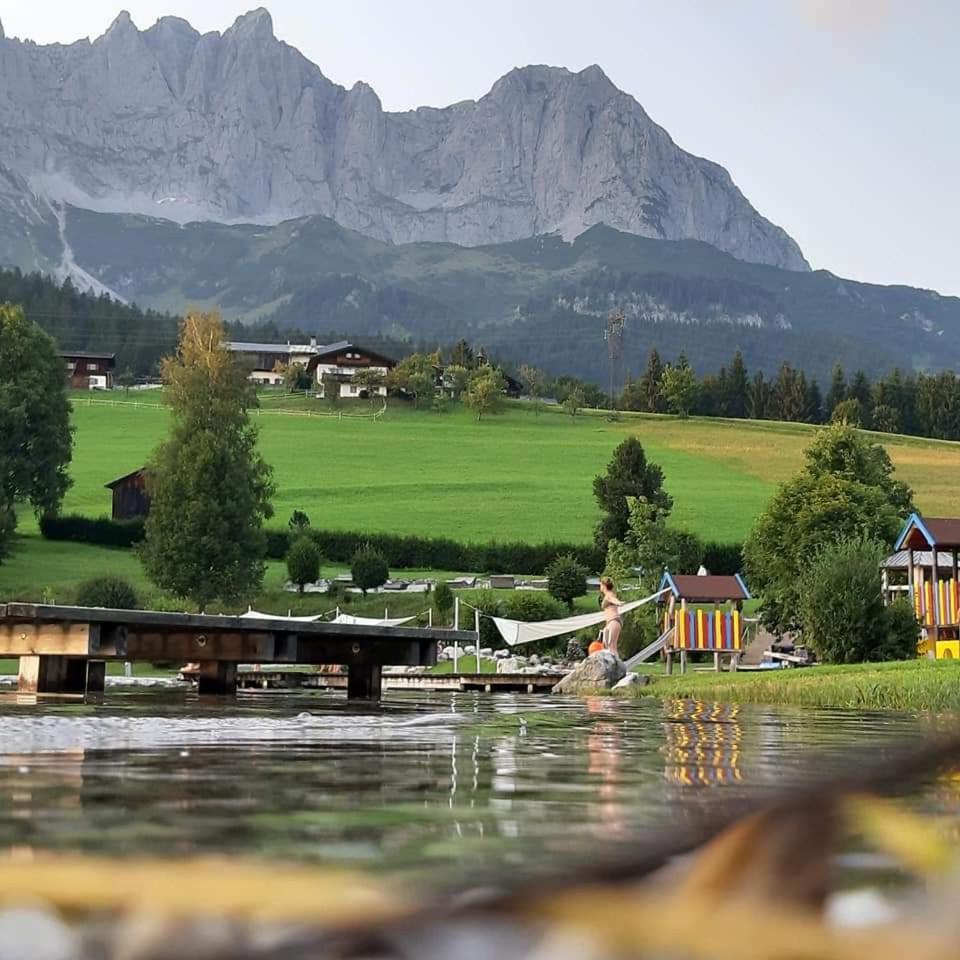 Ferienwohnung Lara Scheffau am Wilden Kaiser Exterior foto